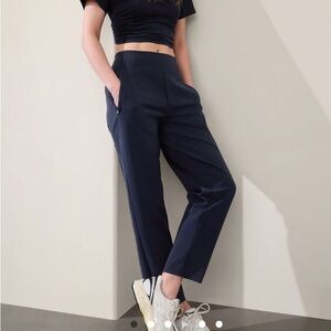 Athleta Endless High Rise Pant Navy size 4 petite